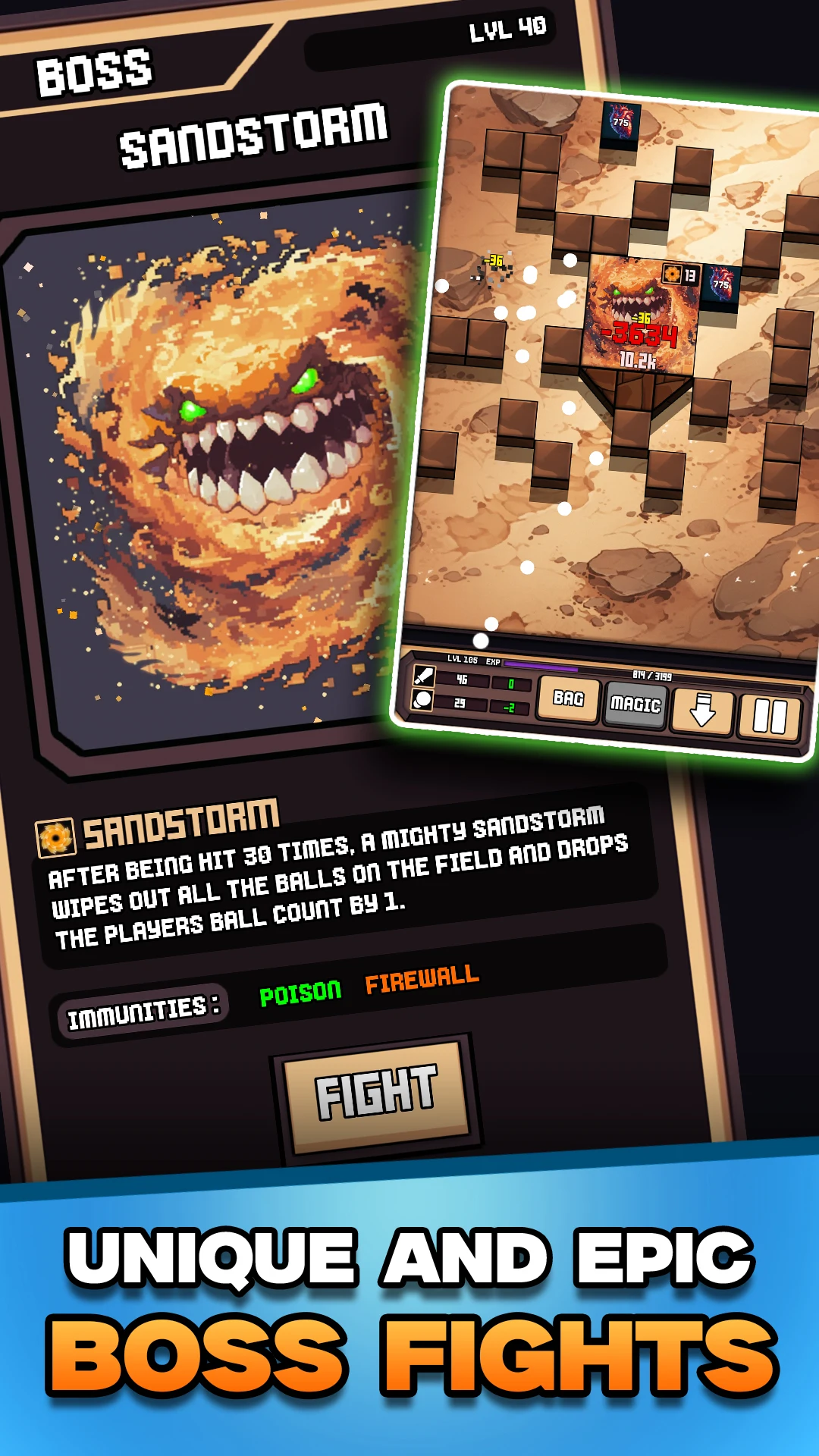 Bricks Breaker RPG screenshot